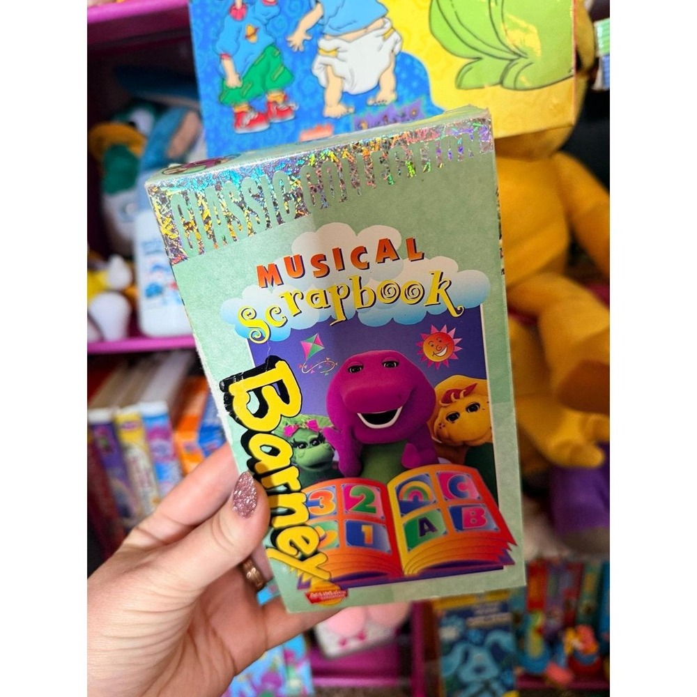 Barney musical scrapbook vhs